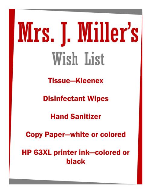 Wish List 